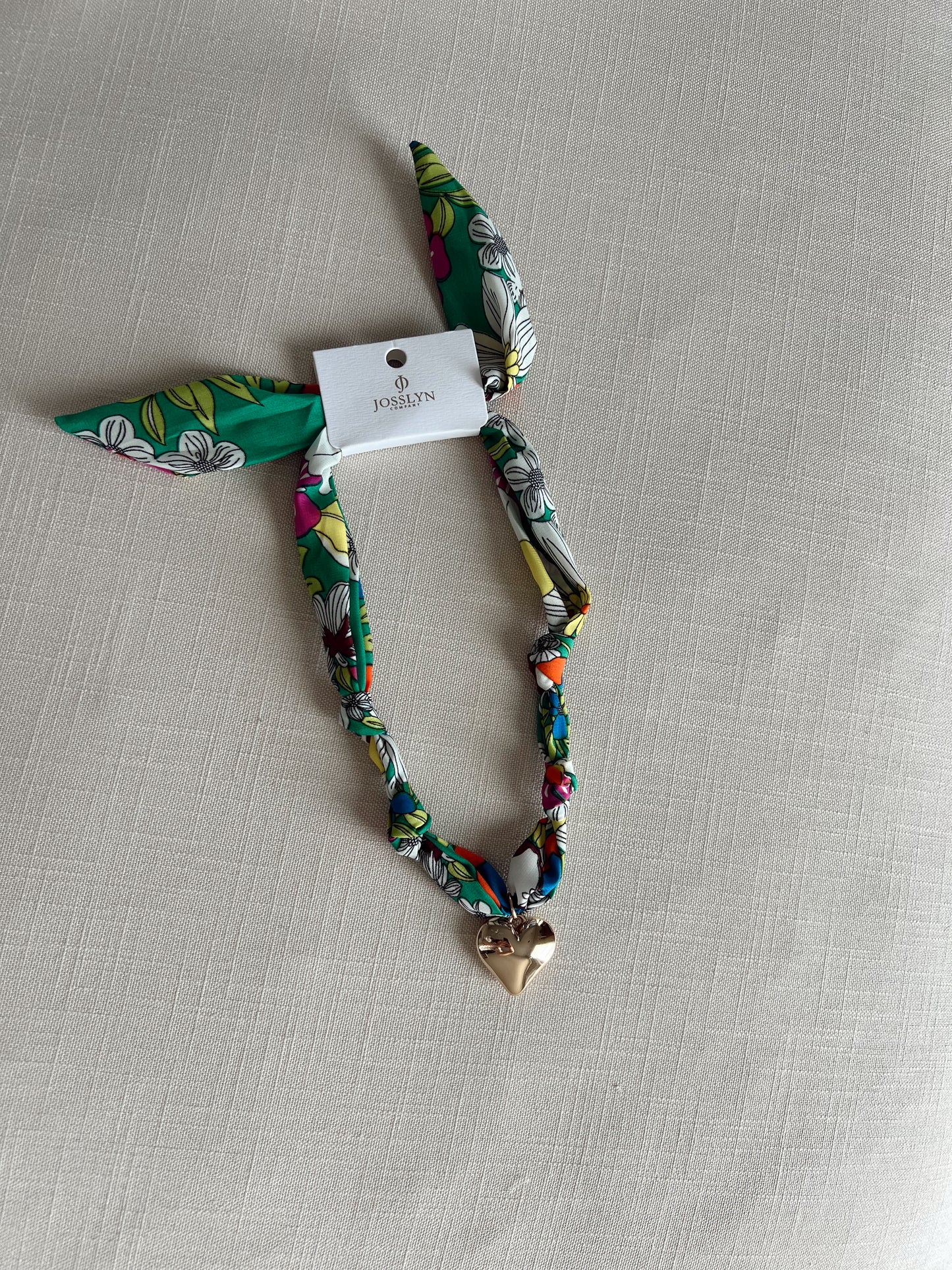 Millie Scarf Charm Necklace