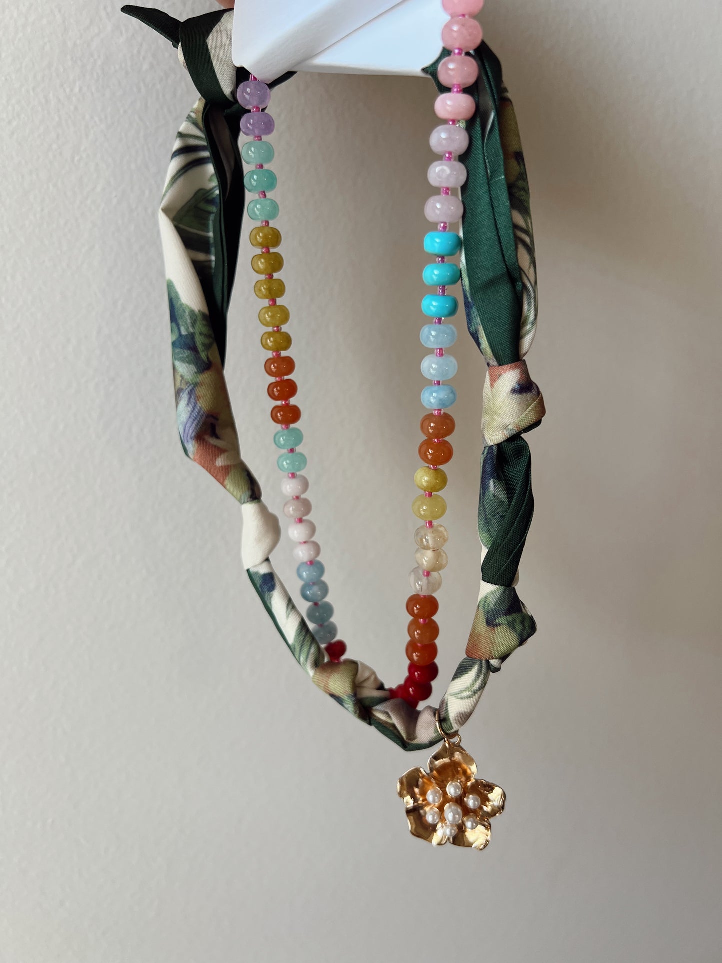 Spring Breaker Beaded Necklace