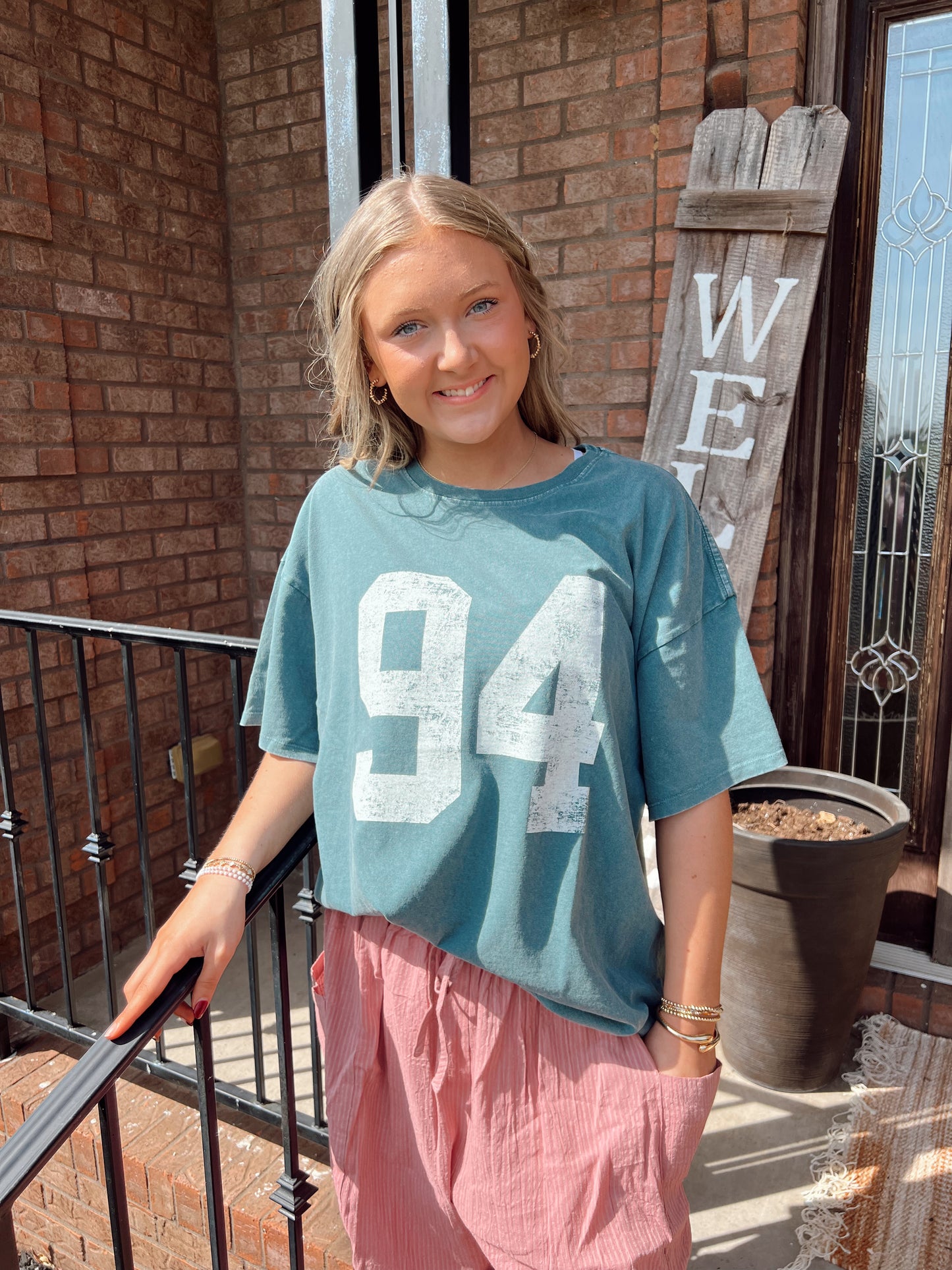 Varsity Player Oversized Top