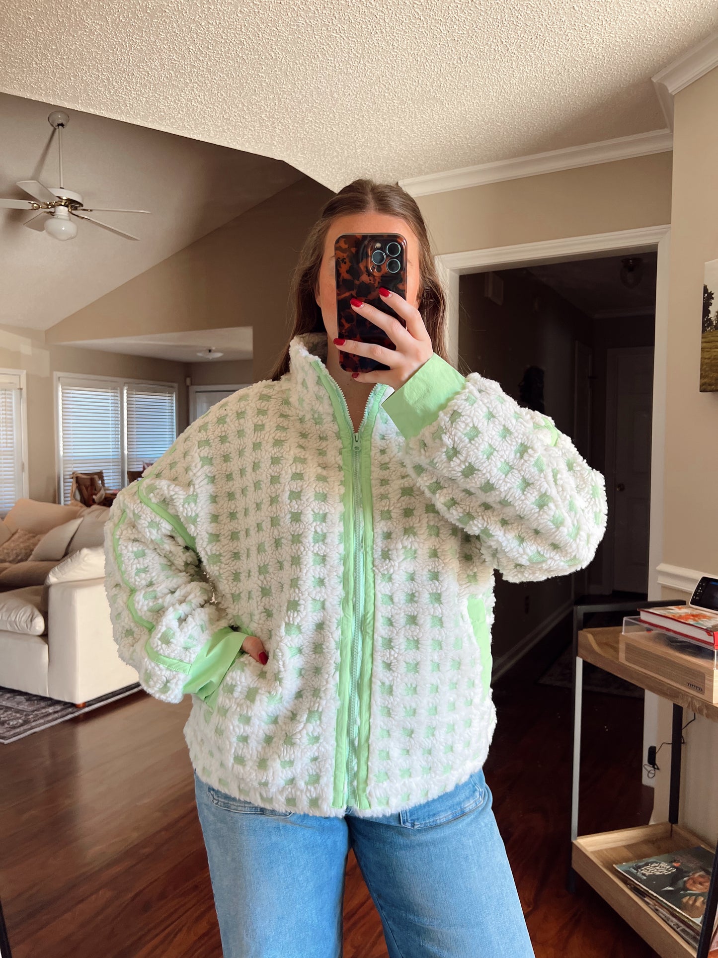 Everly Checker Jacket