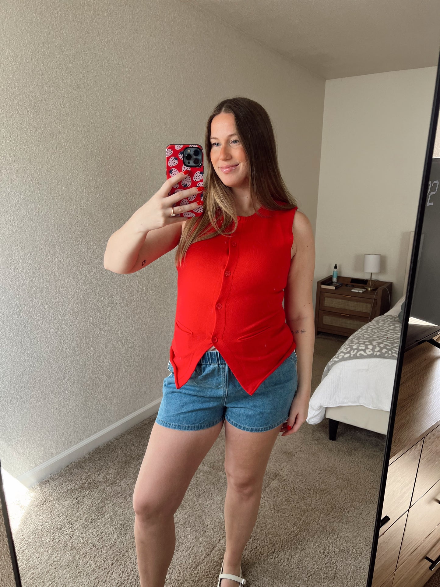 Rosemary Red Vest