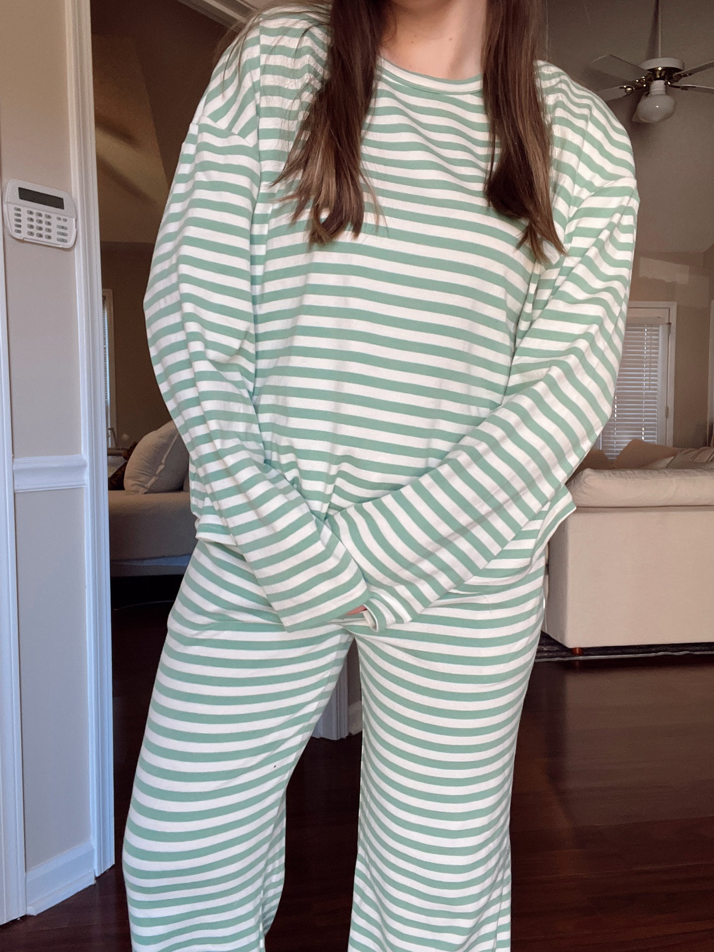 Faith Striped Set
