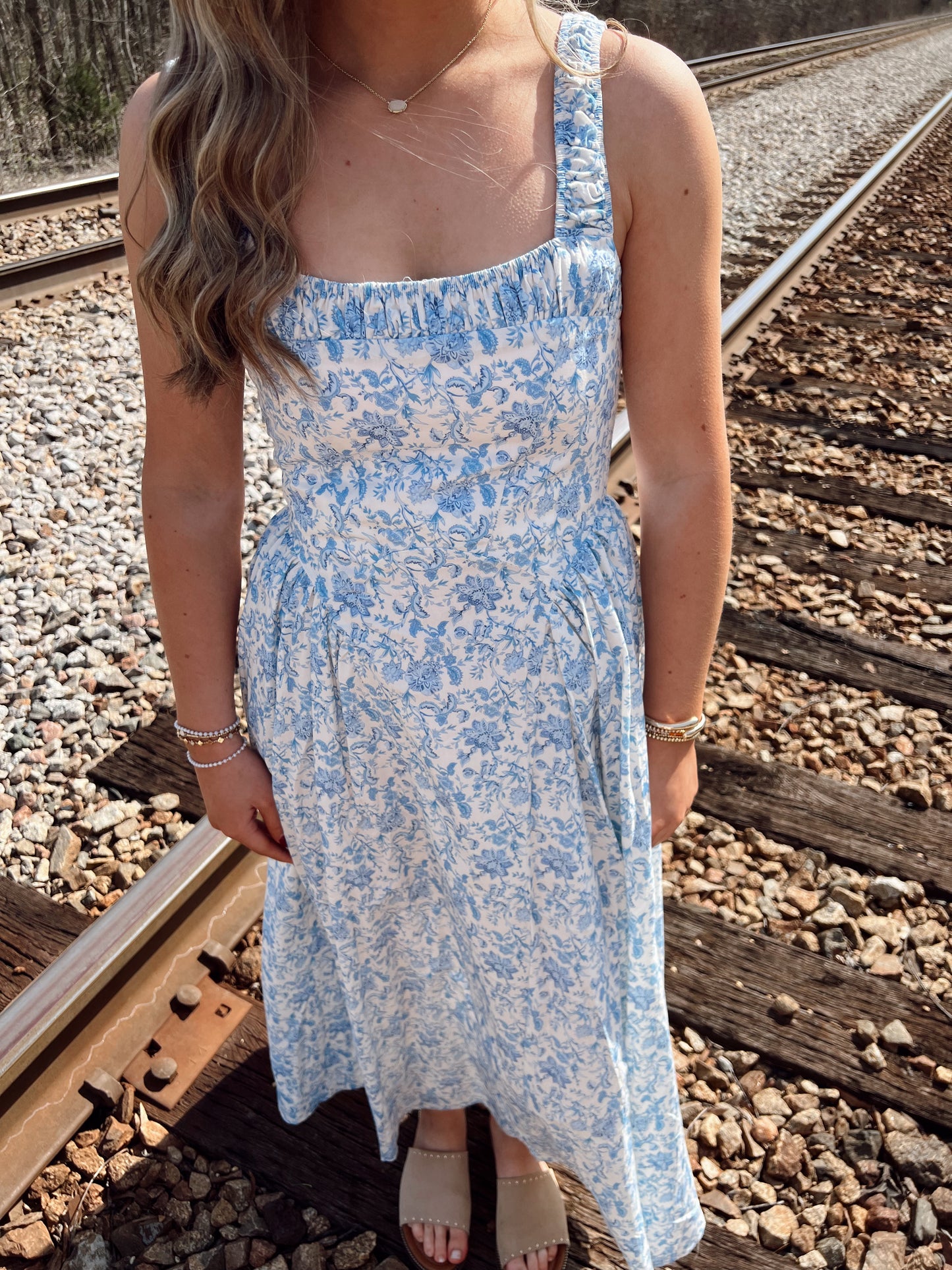 Blue Fields Dress