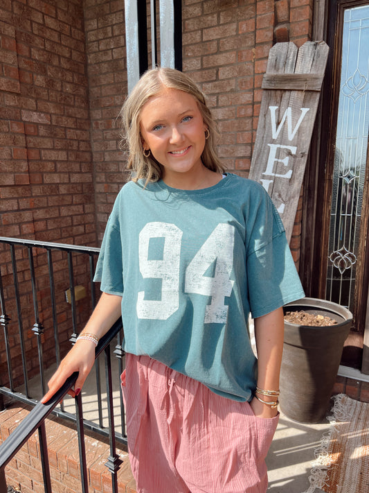 Varsity Player Oversized Top