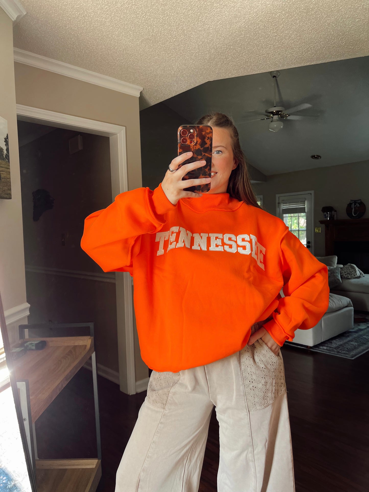 Tennessee Mock Neck Top