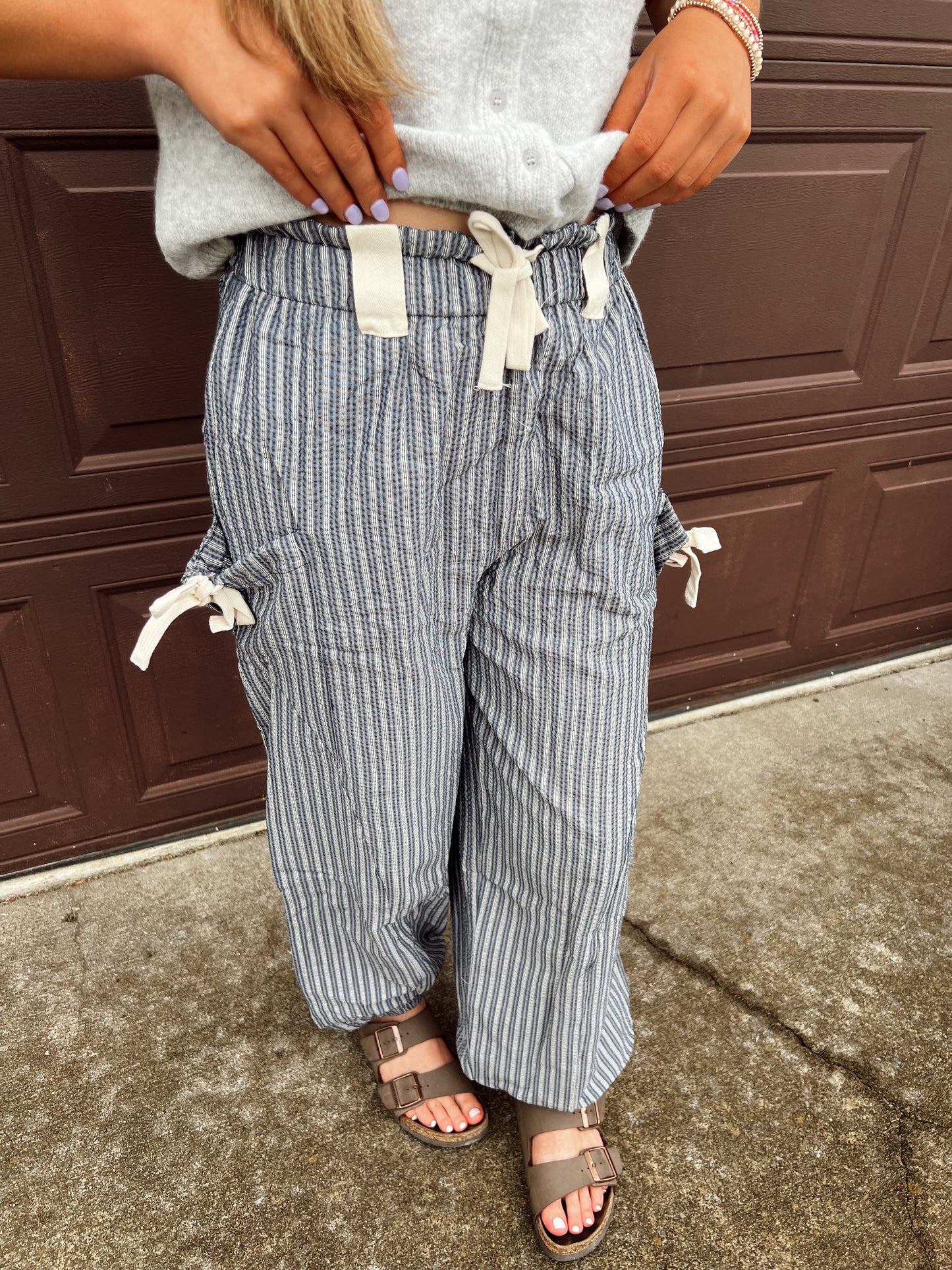 Wren Striped Pants