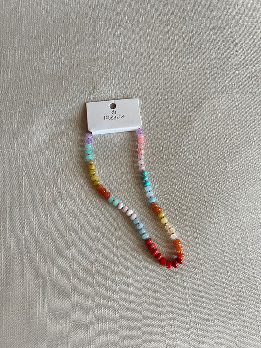 Spring Breaker Beaded Necklace