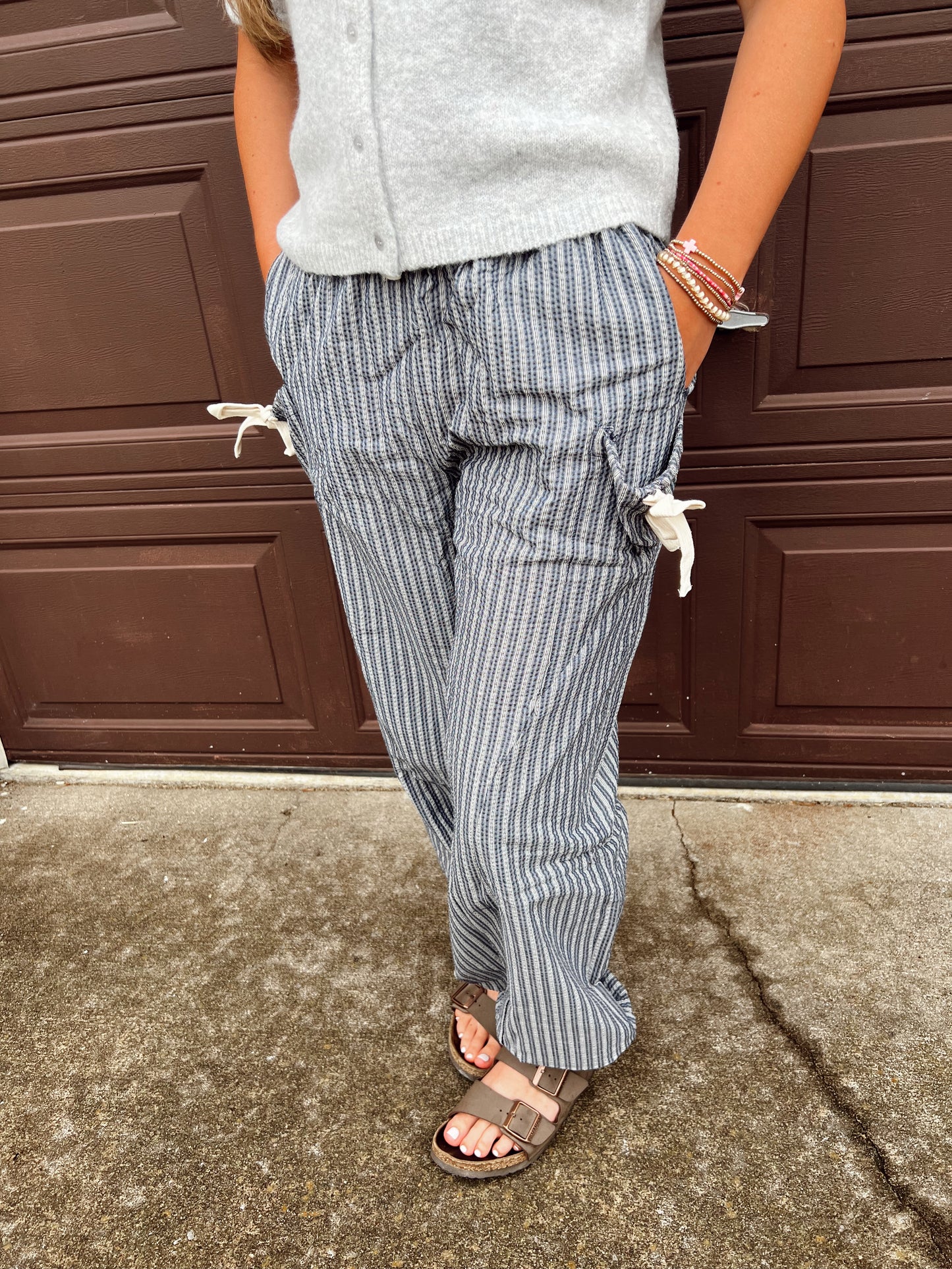 Wren Striped Pants