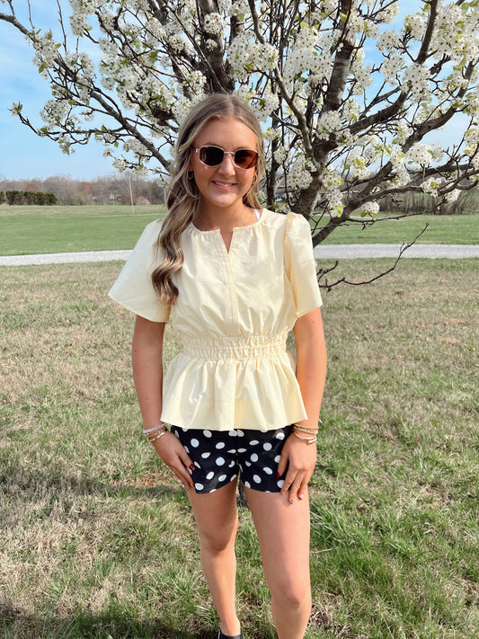 Uptown Girl Shorts - black