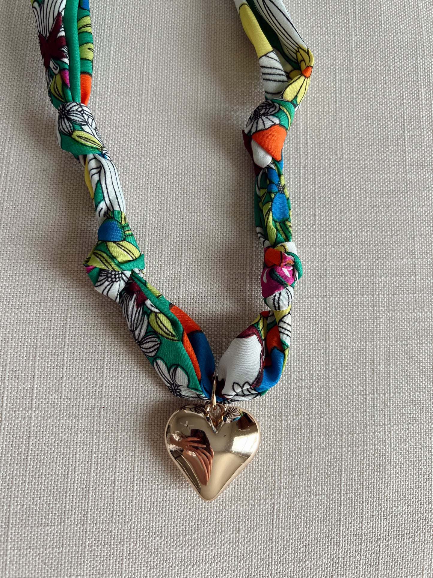 Millie Scarf Charm Necklace