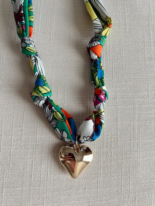 Millie Scarf Charm Necklace