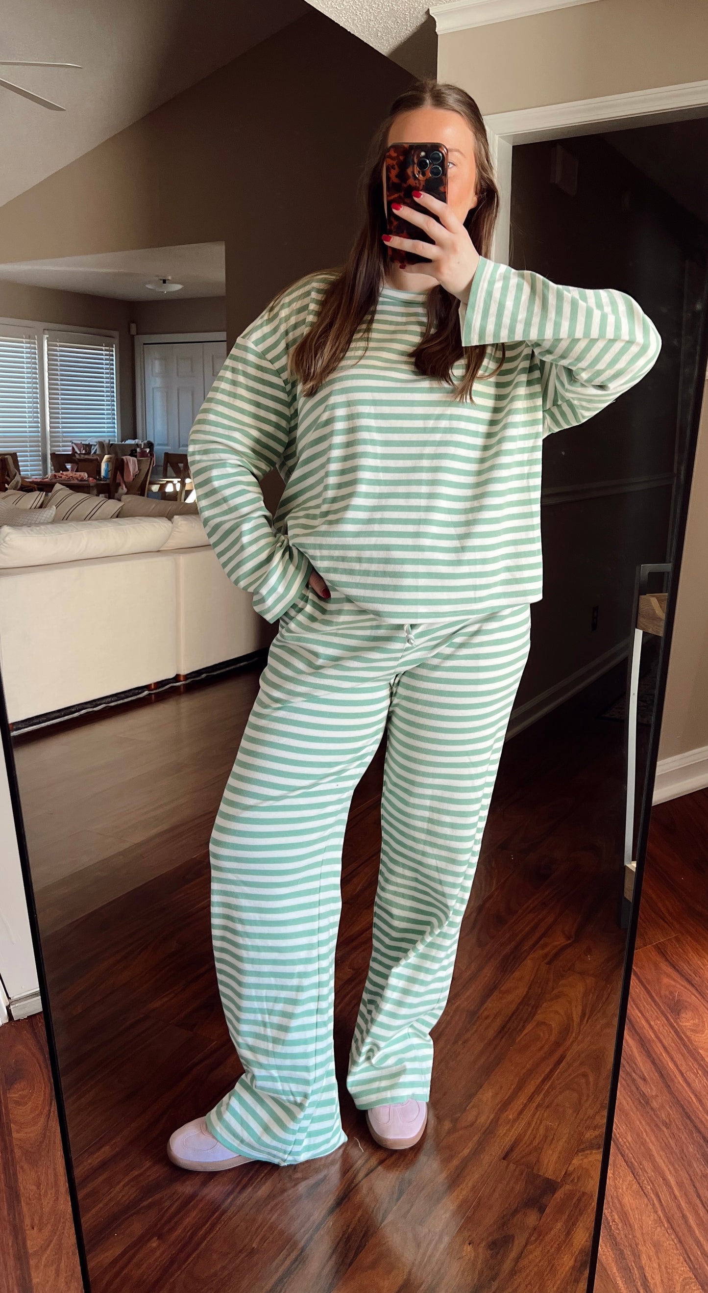 Faith Striped Set