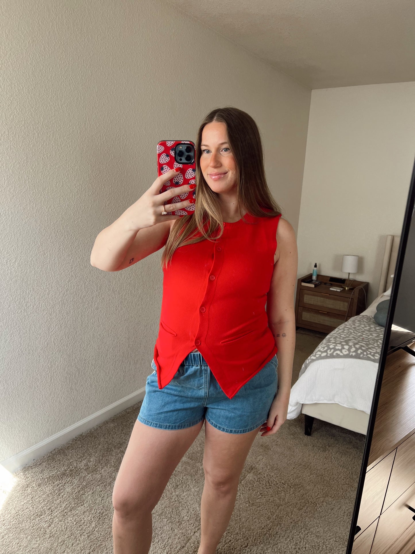 Jane Denim Shorts