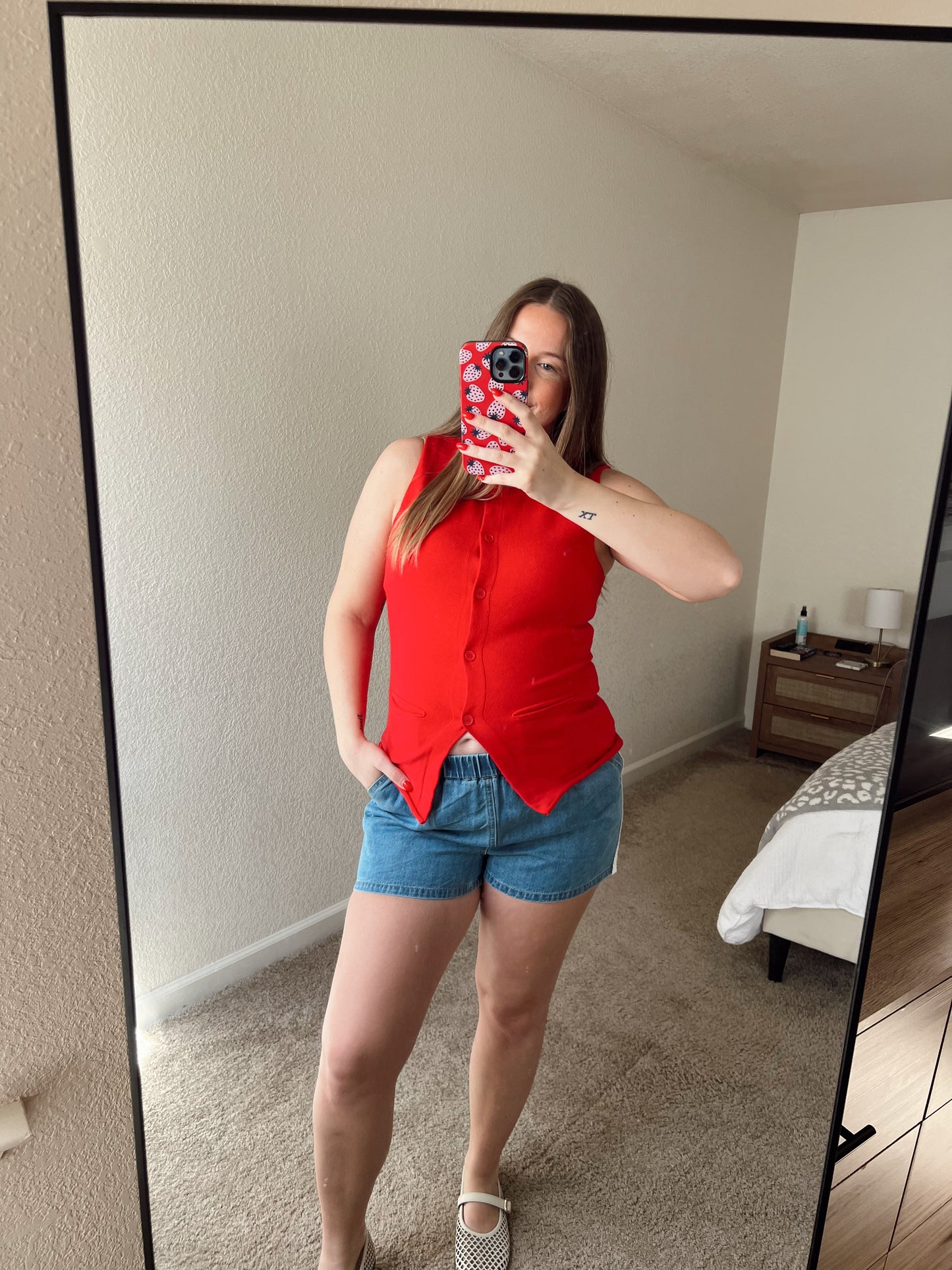 Rosemary Red Vest
