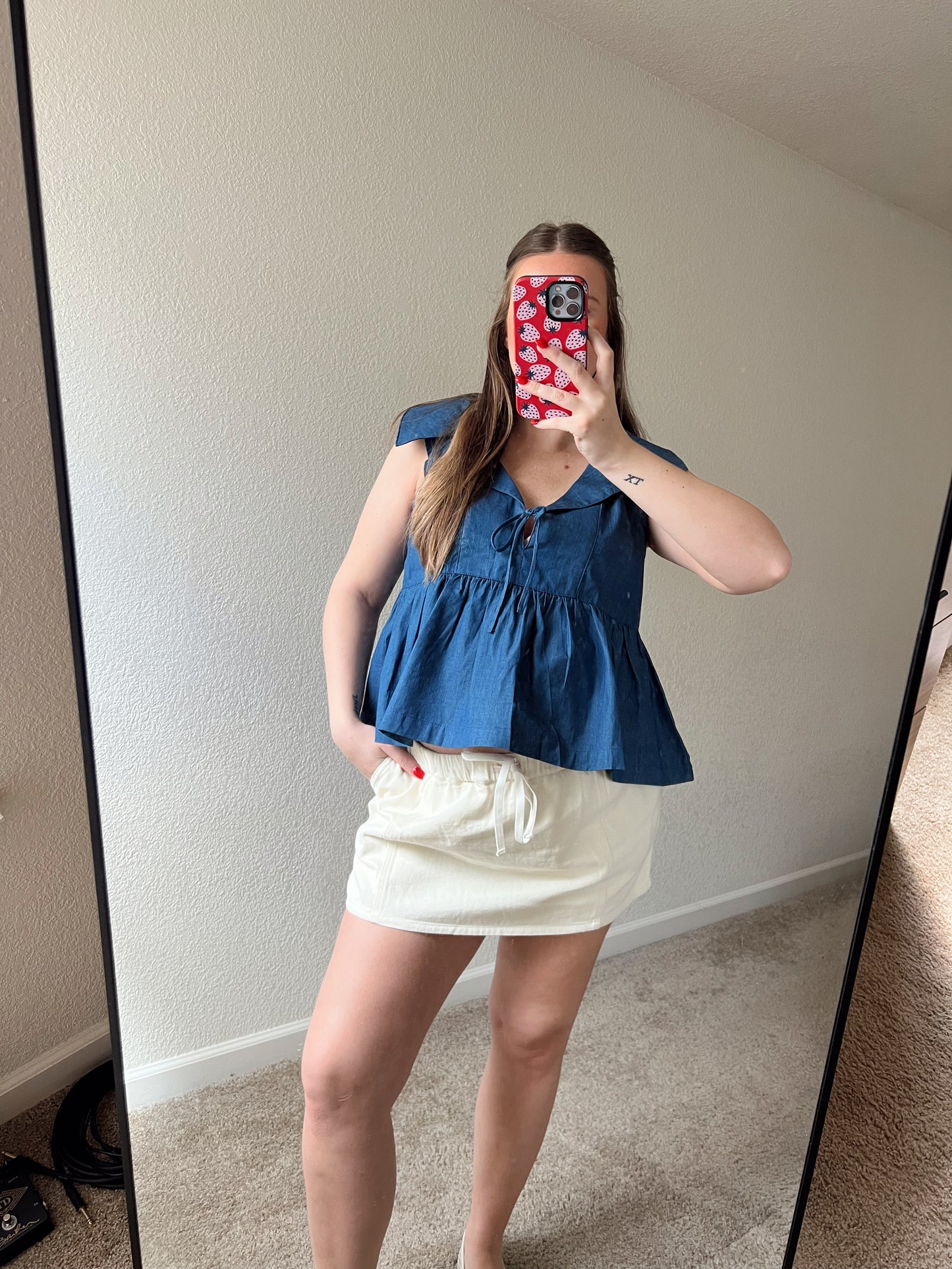 Boston Skort - Cream