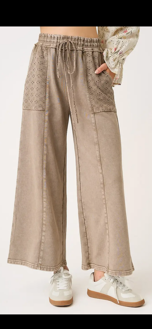 Ari Eyelet Pants