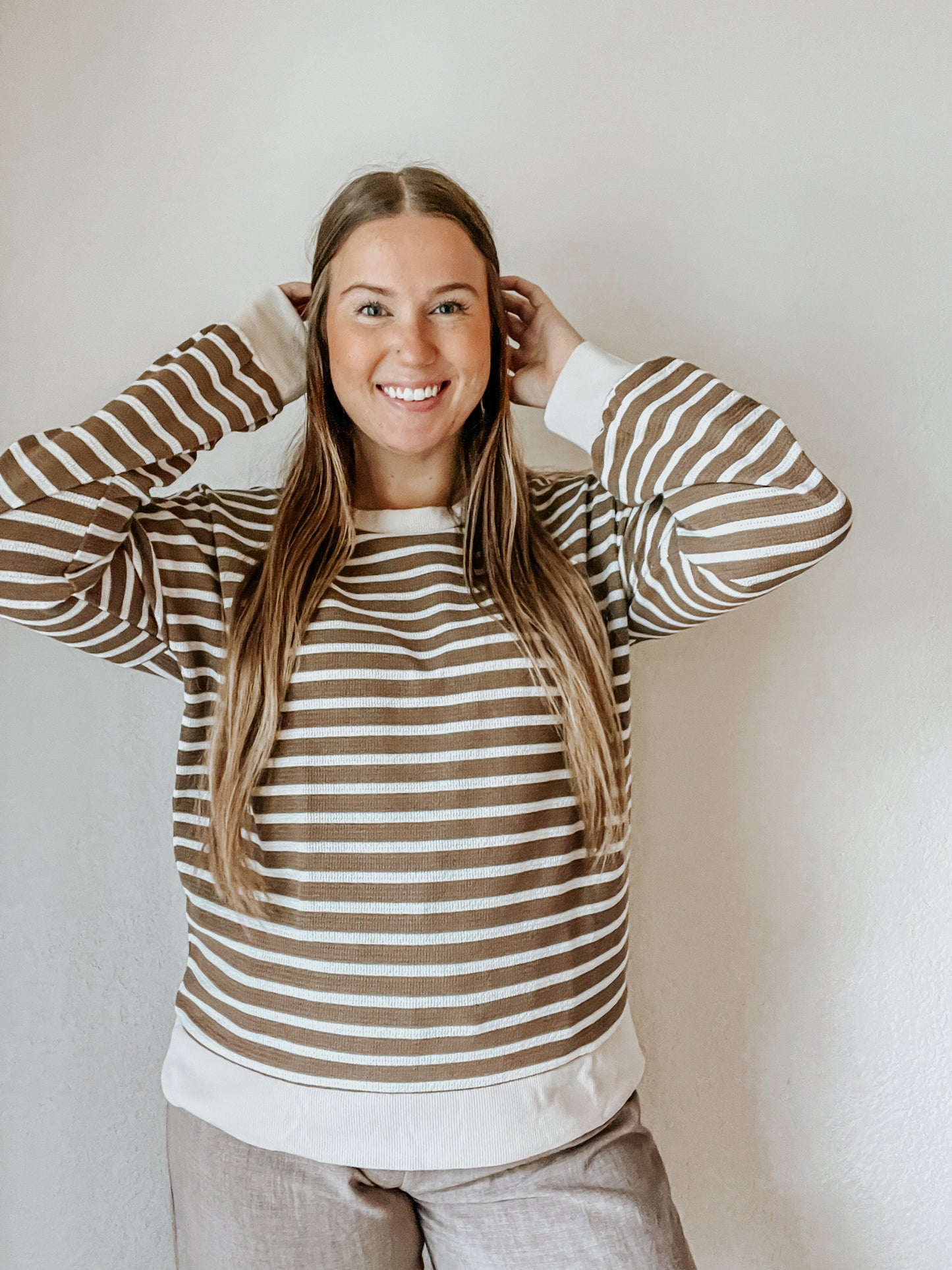 Ally Stripe Top