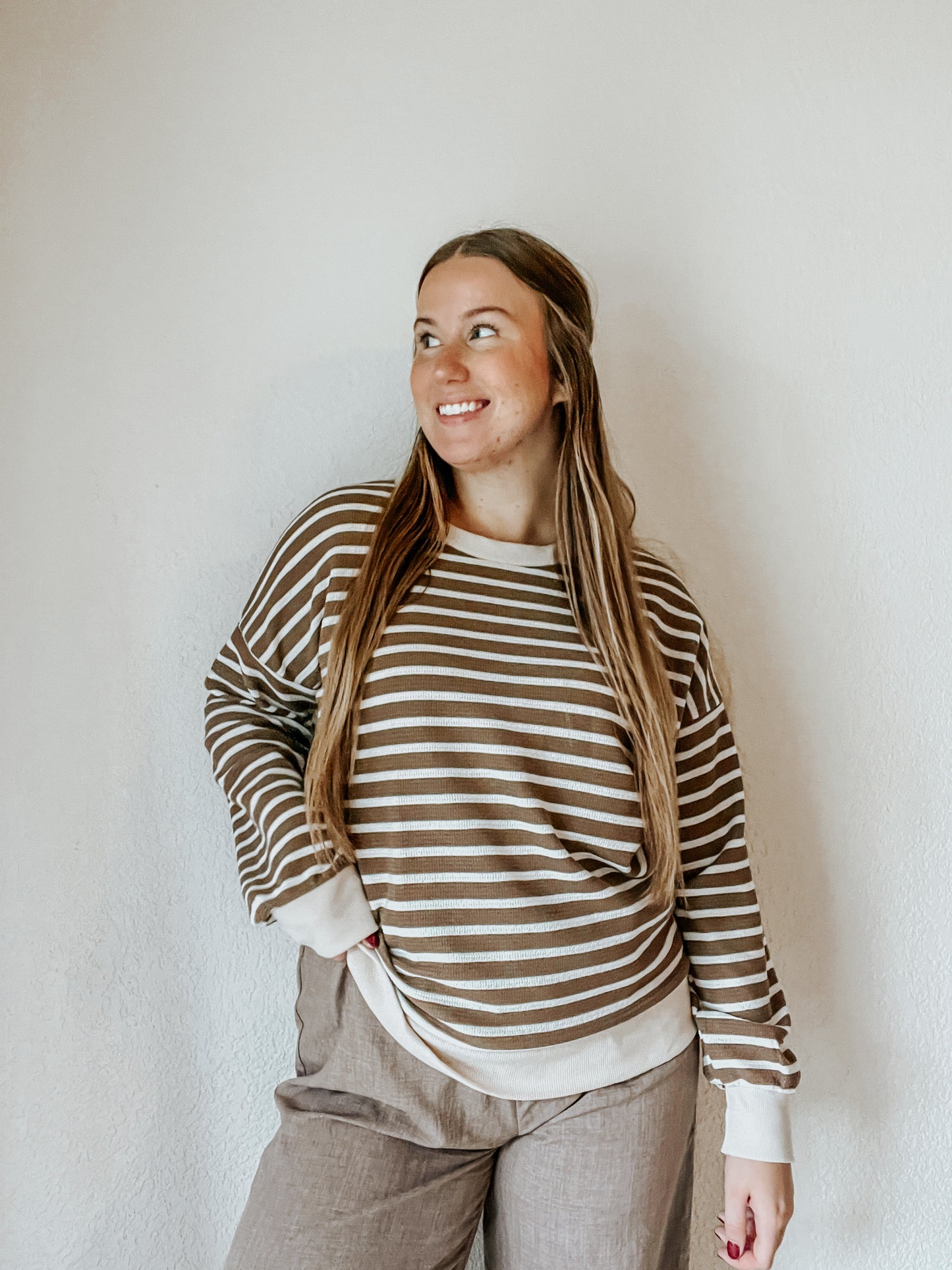 Ally Stripe Top
