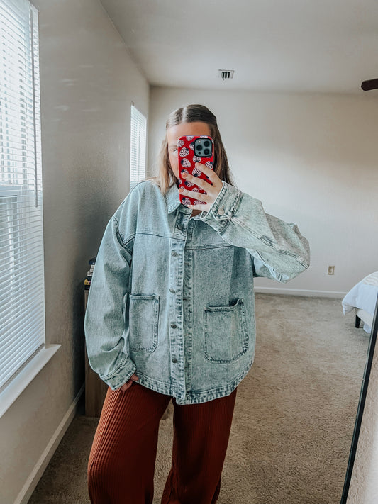 Hayden Oversized Denim Jacket