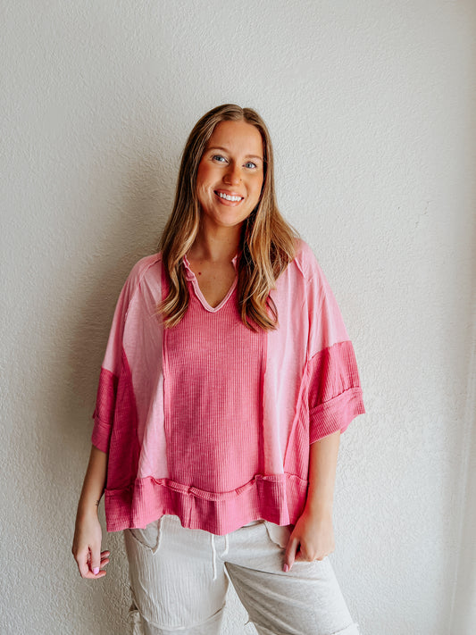 Lawson Top - Blush Pink